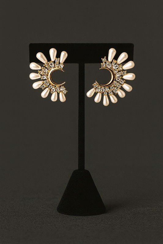 Boucles d’oreilles Lunaria